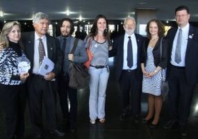 Ministério da Justiça. Deputados Federais do PSOL. Maria Lucia Fatorelli. Luciana Genro. Aldemario
